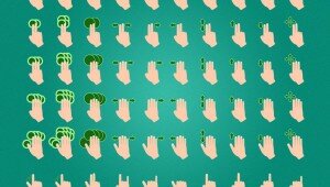 multitouch gesture icons