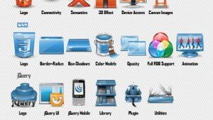 web technologies icons pack