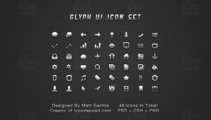 Glyph UI Icon Set ID