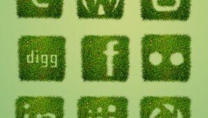 grass textured icons