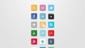 flippa social icones gratuites