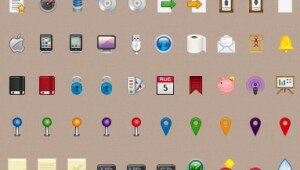 various webdesign icons