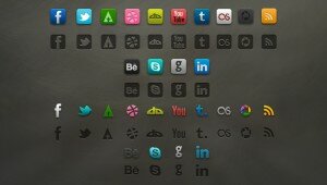 social internet icons