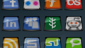 oled free social networking icons