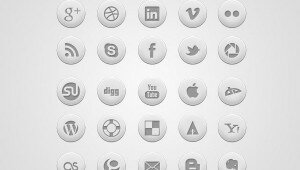 social networks sharing icons