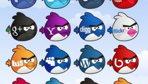 angry birds icons