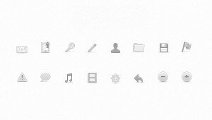 media icons simple clean 32x32 classic