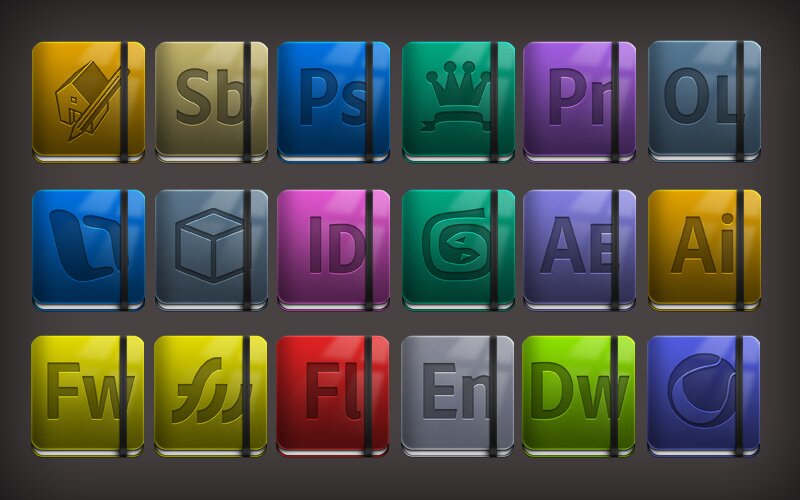 portfolio project icons