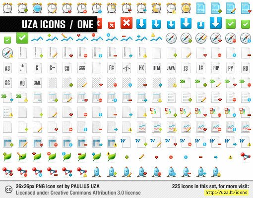 download uza icons one