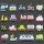 Vector material cute transport icons