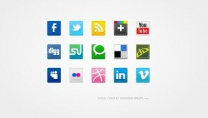 vector social icons