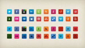 purty social icons