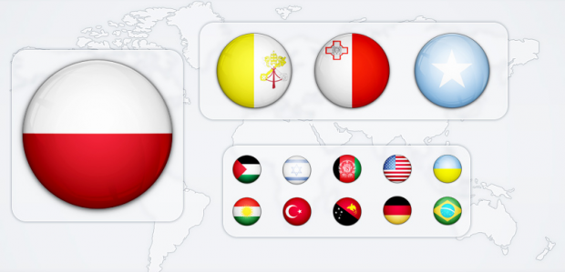 world flags icons