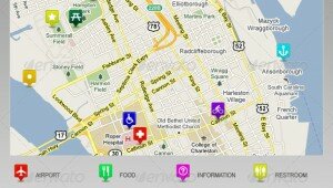 GPS / Travel Map Location Icons