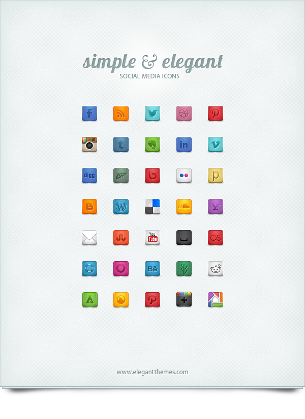 free social media icons
