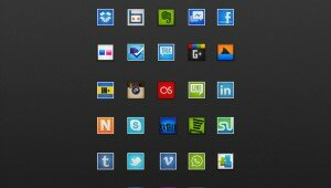 square social icon pack
