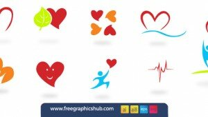 Hearts Vector icons